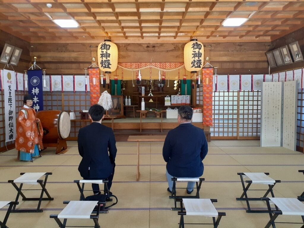 益田市 Y様邸地鎮祭